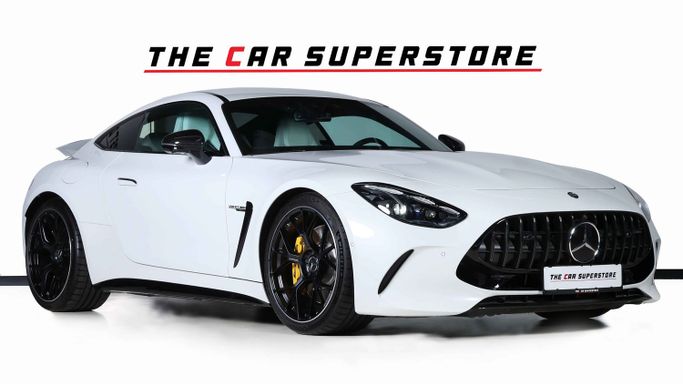 Подержанный Mercedes-Benz AMG GT 63 II, 4.0 л, 2024 в Дубае от The Car Superstore Белый цвет. Японская | AUTO.AE