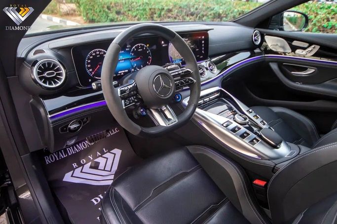 Used Mercedes-Benz AMG GT 63 S I Facelift, 4.0 l, 2023 in Dubai by Royal Diamond Motors, Black color. European Specs | AUTO.AE