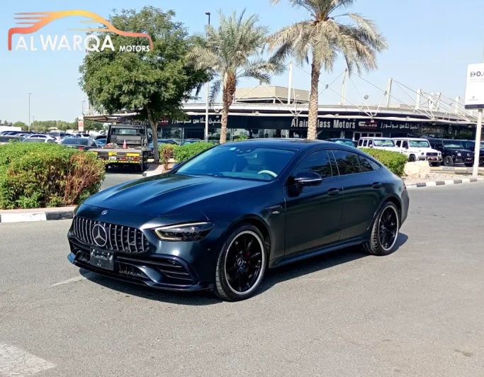 Подержанный Mercedes-Benz AMG GT 53 I Рестайлинг, 3.0 л, 2019 в Дубае от Al Warqa Used Cars LLC Черный цвет. Японская | AUTO.AE
