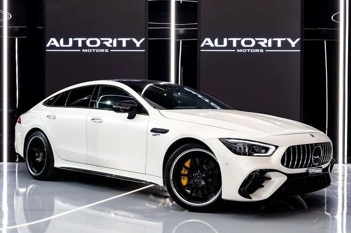Подержанный Mercedes-Benz AMG GT 53 I Рестайлинг, 3.0 л, 2022 в Дубае от Autority Motors Белый цвет. Японская | AUTO.AE