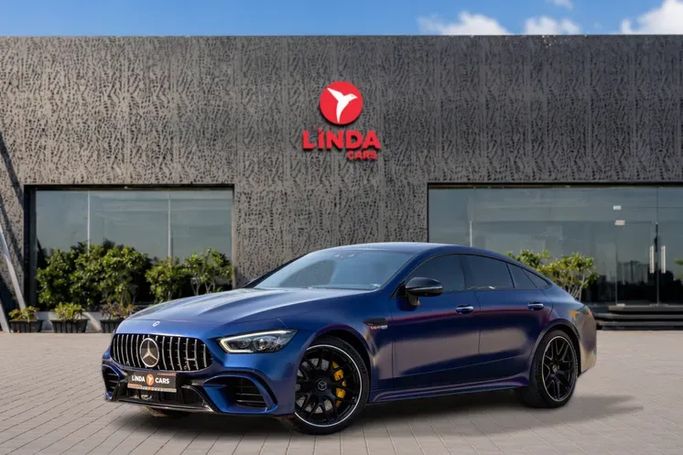 Подержанный Mercedes-Benz AMG GT 63 S I Рестайлинг, 4.0 л, 2019 в Дубае от Linda Cars Синий цвет. GCC | AUTO.AE | Объявление #267407