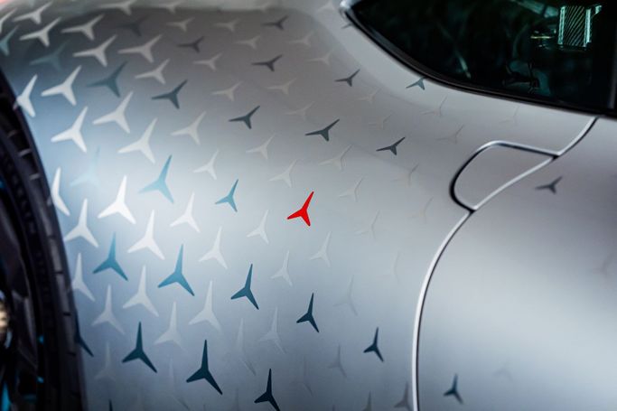 New Mercedes-Benz AMG ONE, 1.6 l, 2023 in Dubai, Silver color. European Specs | AUTO.AE