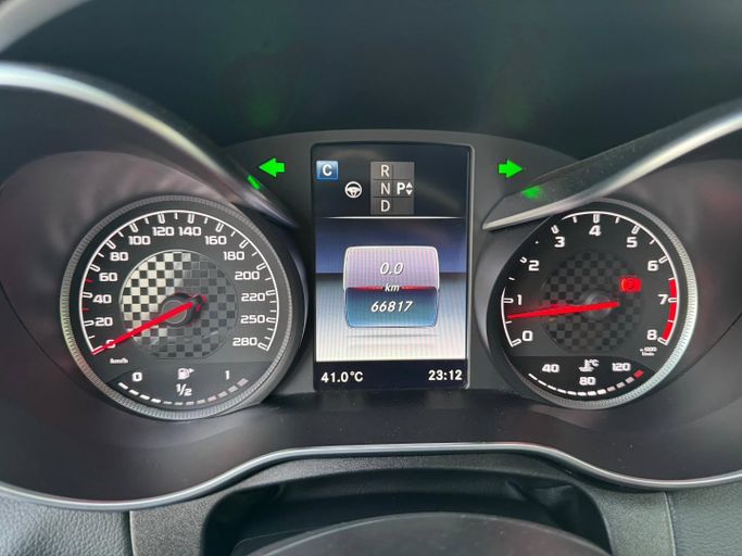 Used Mercedes-Benz C-Class AMG 43 AMG IV (W205), 3.0 l, 2016 in Dubai by Saeed Auto, White color. Japanese Specs | AUTO.AE