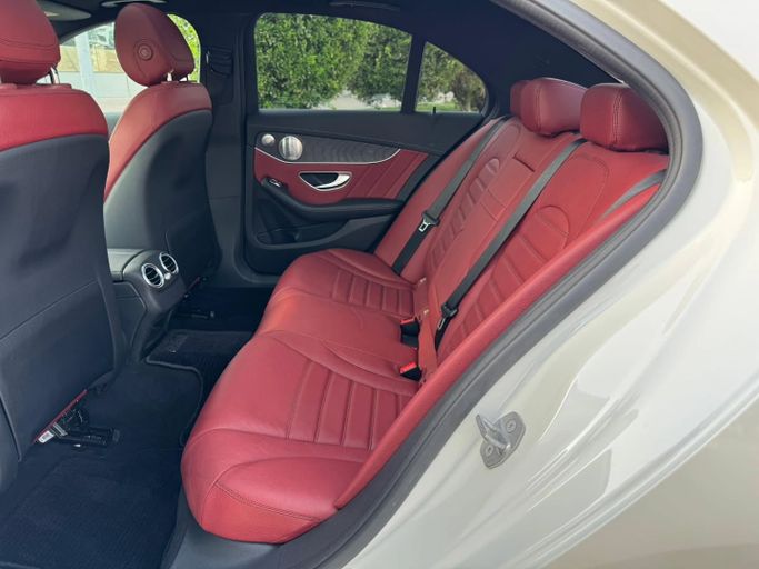 Used Mercedes-Benz C-Class AMG 43 AMG IV (W205), 3.0 l, 2016 in Dubai by Saeed Auto, White color. Japanese Specs | AUTO.AE