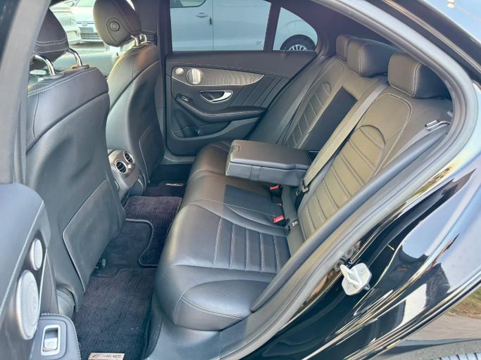 Used Mercedes-Benz C-Class AMG 43 AMG IV (W205), 3.0 l, 2016 in Dubai by Saeed Auto, Black color. Japanese Specs | AUTO.AE