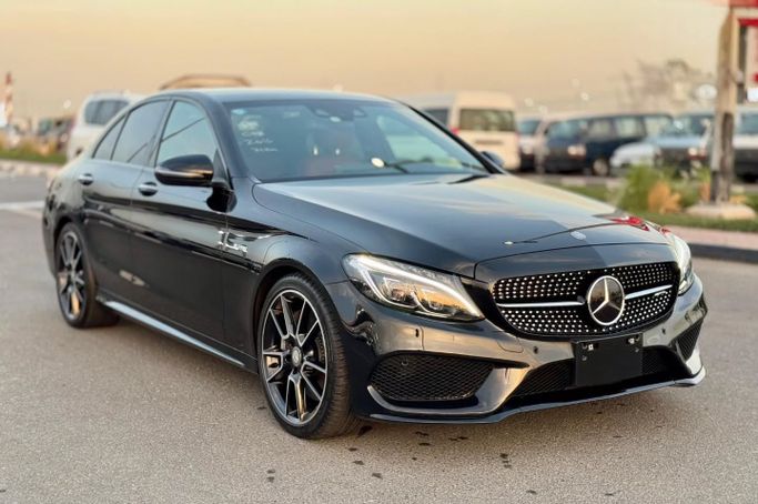 Used Mercedes-Benz C-Class AMG 43 AMG IV (W205), 3.0 l, 2016 in Dubai by Saeed Auto, Black color. Japanese Specs | AUTO.AE