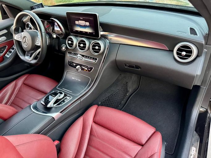 Used Mercedes-Benz C-Class AMG 43 AMG IV (W205), 3.0 l, 2016 in Dubai by Saeed Auto, Black color. Japanese Specs | AUTO.AE