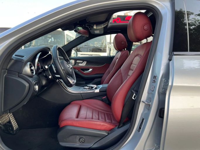Used Mercedes-Benz C-Class AMG 43 AMG IV (W205) Facelift, 3.0 l, 2018 in Dubai by Saeed Auto, Grey color. Japanese Specs | AUTO.AE