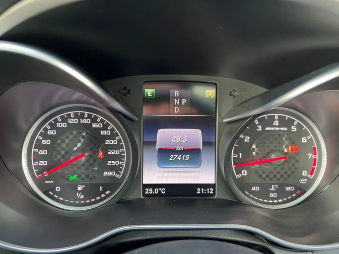 Used Mercedes-Benz C-Class AMG 43 AMG IV (W205) Facelift, 3.0 l, 2018 in Dubai by Saeed Auto, Grey color. Japanese Specs | AUTO.AE