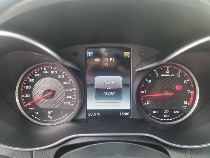 Подержанный Mercedes-Benz C-Class AMG 63 AMG S IV (W205), 4.0 л, 2016 в Дубае от Saeed Auto Черный цвет. Японская | AUTO.AE