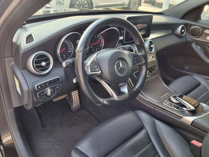 Подержанный Mercedes-Benz C-Class AMG 43 AMG IV (W205), 3.0 л, 2016 в Дубае от Saeed Auto Черный цвет. Японская | AUTO.AE