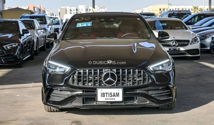 Подержанный Mercedes-Benz C-Class AMG 43 AMG V (W206), 2.0 л, 2023 в Дубае от Ibitisam Motors Черный цвет.  | AUTO.AE