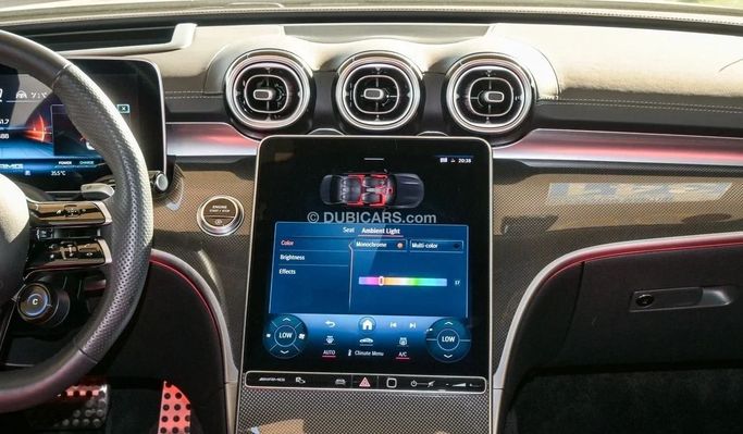 Подержанный Mercedes-Benz C-Class AMG 43 AMG V (W206), 2.0 л, 2023 в Дубае от Ibitisam Motors Черный цвет.  | AUTO.AE