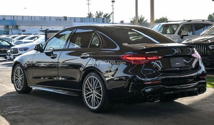 Подержанный Mercedes-Benz C-Class AMG 43 AMG V (W206), 2.0 л, 2023 в Дубае от Ibitisam Motors Черный цвет.  | AUTO.AE
