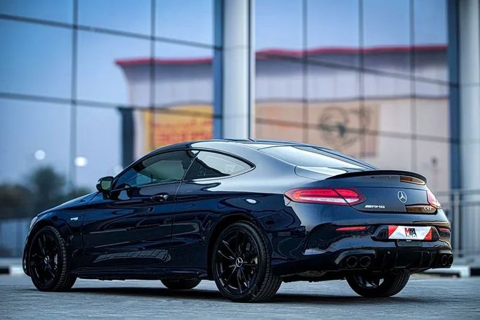 Подержанный Mercedes-Benz C-Class AMG 43 AMG IV (W205) Рестайлинг, 3.0 л, 2019 в Дубае от MBA Motors Черный цвет. Американская | AUTO.AE