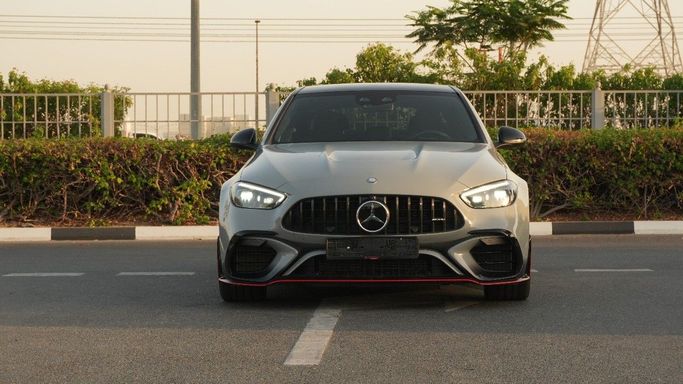 New Mercedes-Benz C-Class AMG 63 AMG S E Performance V (W206), 2.0 l, 2024 in Dubai by Carbon Edition Motors, Grey color. Other | AUTO.AE