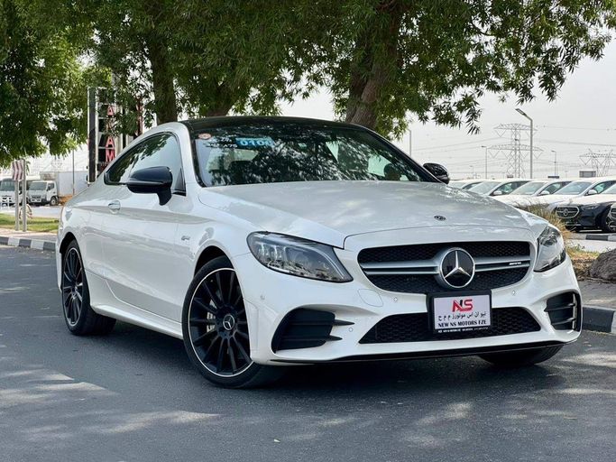 Used Mercedes-Benz C-Class AMG 43 AMG IV (W205) Facelift, 3.0 l, 2019 in Dubai by New NS Motors, White color. Other | AUTO.AE