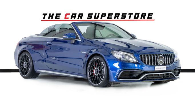 Подержанный Mercedes-Benz C-Class AMG 63 AMG S IV (W205) Рестайлинг, 4.0 л, 2019 в Дубае от The Car Superstore Синий цвет. Японская | AUTO.AE