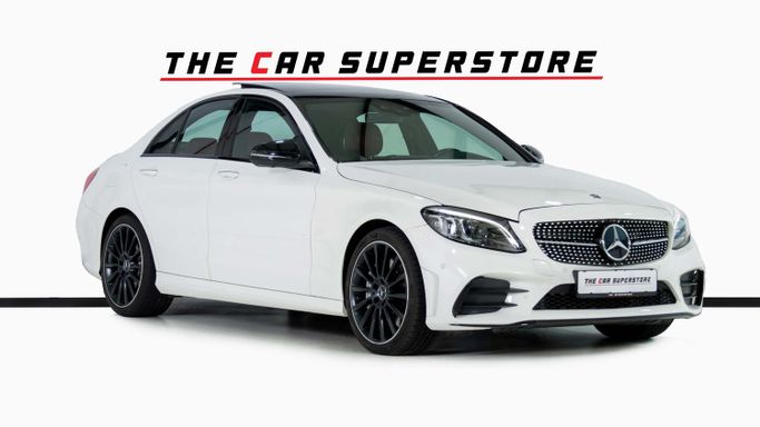 Used Mercedes-Benz C-Class AMG 43 AMG IV (W205) Facelift, 3.0 l, 2019 in Dubai by The Car Superstore, White color. GCC Specs | AUTO.AE