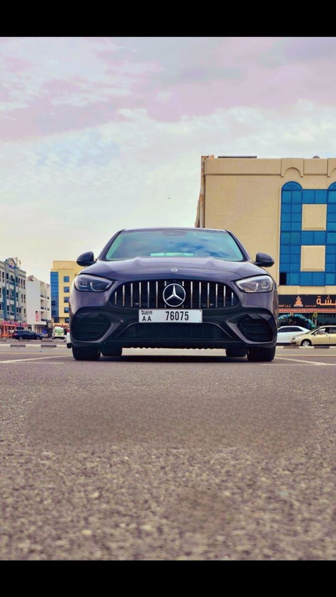 Mercedes-Benz C-Class 300 V (W206), 2023 седан стандарт класса в Дубае от Princess тёмно-синий цвет | AUTO.AE