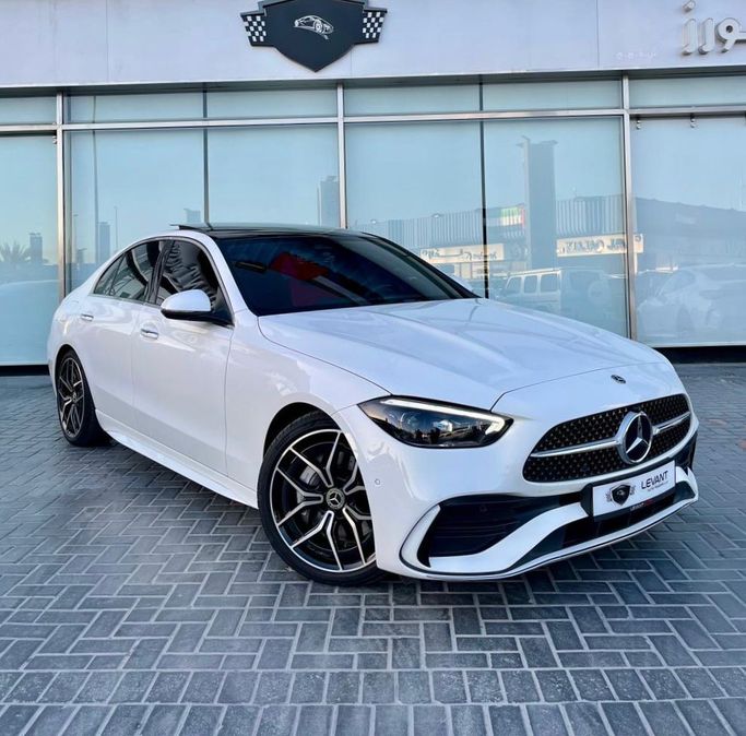 Used Mercedes-Benz C-Class 260 L V (W206), 1.5 l, 2023 in Dubai by Levant Auto Trading, White color. GCC Specs | AUTO.AE