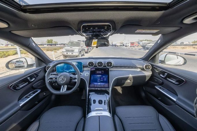Новый Mercedes-Benz C-Class 200 L V (W206), 1.5 л, 2025 в Дубае от Laith Alobaidi Motors Белый цвет. Китайская | AUTO.AE