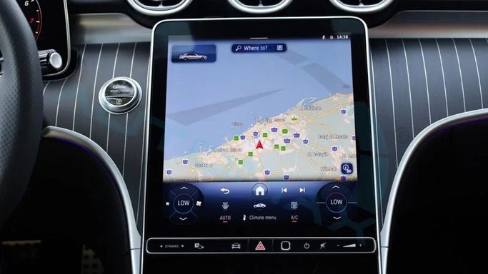 New Mercedes-Benz C-Class 200 V (W206), 1.5 l, 2025 in Dubai by Auto Max Group, Black color. GCC Specs | AUTO.AE