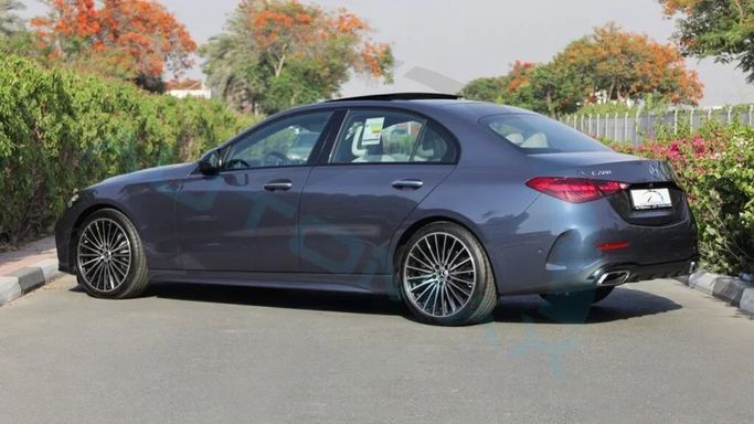 New Mercedes-Benz C-Class 200 V (W206), 1.5 l, 2025 in Dubai by Auto Max Group, Black color. GCC Specs | AUTO.AE