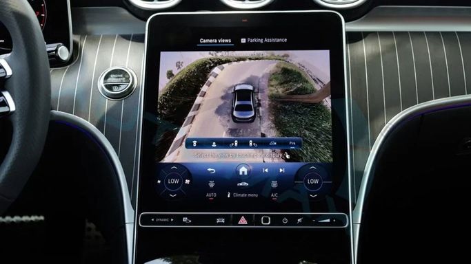 New Mercedes-Benz C-Class 200 V (W206), 1.5 l, 2025 in Dubai by Auto Max Group, White color. GCC Specs | AUTO.AE