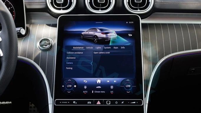 New Mercedes-Benz C-Class 200 V (W206), 1.5 l, 2025 in Dubai by Auto Max Group, White color. GCC Specs | AUTO.AE