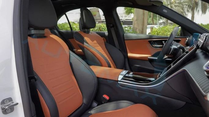 New Mercedes-Benz C-Class 200 V (W206), 1.5 l, 2025 in Dubai by Auto Max Group, White color. GCC Specs | AUTO.AE