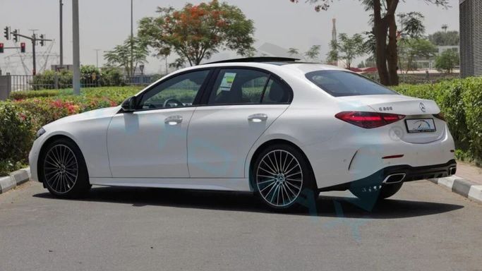 New Mercedes-Benz C-Class 200 V (W206), 1.5 l, 2025 in Dubai by Auto Max Group, White color. GCC Specs | AUTO.AE