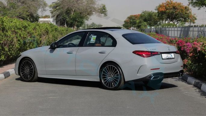 New Mercedes-Benz C-Class 200 V (W206), 1.5 l, 2025 in Dubai by Auto Max Group, White color. GCC Specs | AUTO.AE