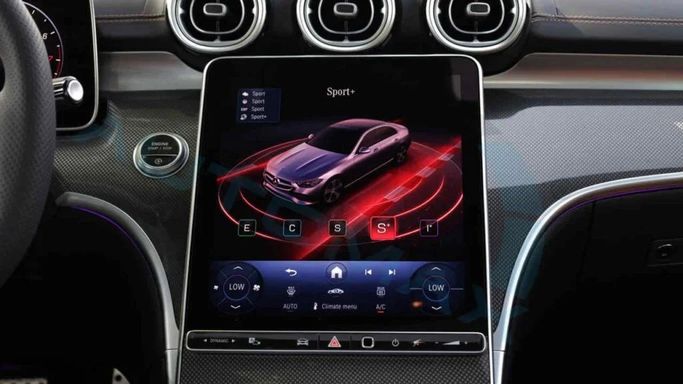 New Mercedes-Benz C-Class 200 V (W206), 1.5 l, 2025 in Dubai by Auto Max Group, Grey color. GCC Specs | AUTO.AE