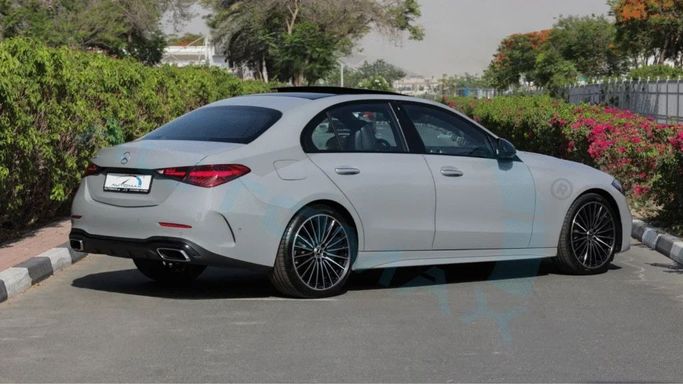 New Mercedes-Benz C-Class 200 V (W206), 1.5 l, 2025 in Dubai by Auto Max Group, Grey color. GCC Specs | AUTO.AE
