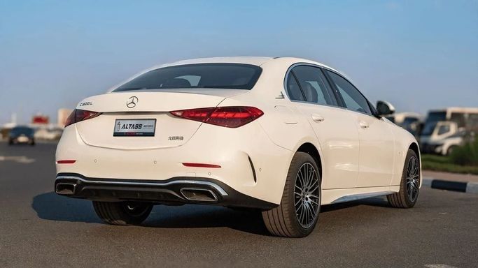 New Mercedes-Benz C-Class 200 V (W206), 1.5 l, 2025 in Dubai by Altass Motors, White color. Other | AUTO.AE