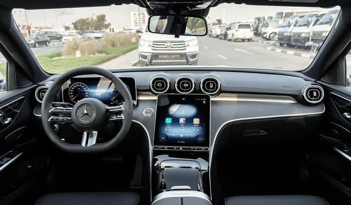 New Mercedes-Benz C-Class 200 V (W206), 1.5 l, 2025 in Dubai by Altass Motors, White color. Other | AUTO.AE