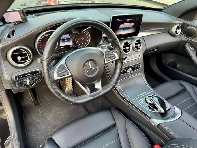 Used Mercedes-Benz C-Class 200 IV (W205), 2.0 l, 2016 in Dubai by Saeed Auto, Black color. Japanese Specs | AUTO.AE
