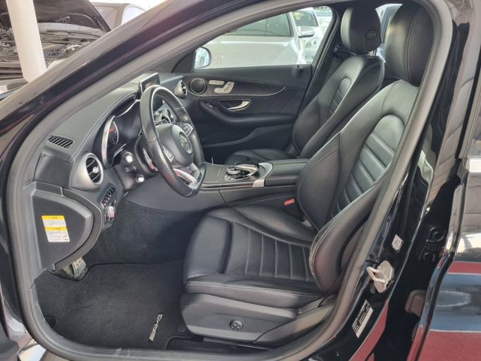 Used Mercedes-Benz C-Class 200 IV (W205), 2.0 l, 2016 in Dubai by Saeed Auto, Black color. Japanese Specs | AUTO.AE