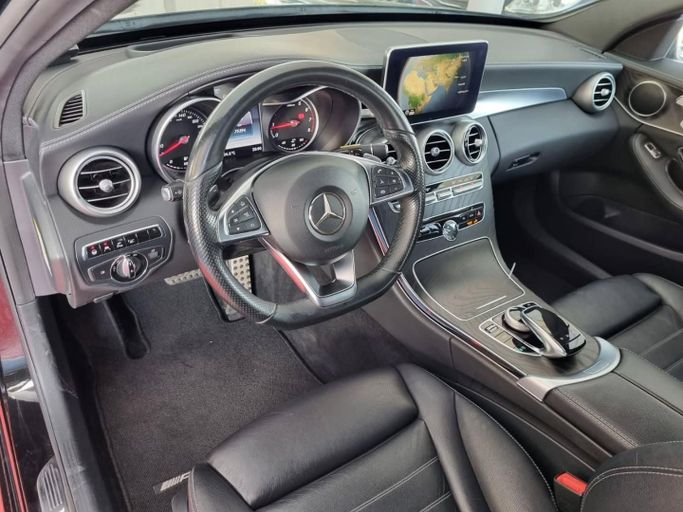 Used Mercedes-Benz C-Class 200 IV (W205), 2.0 l, 2016 in Dubai by Saeed Auto, Black color. Japanese Specs | AUTO.AE