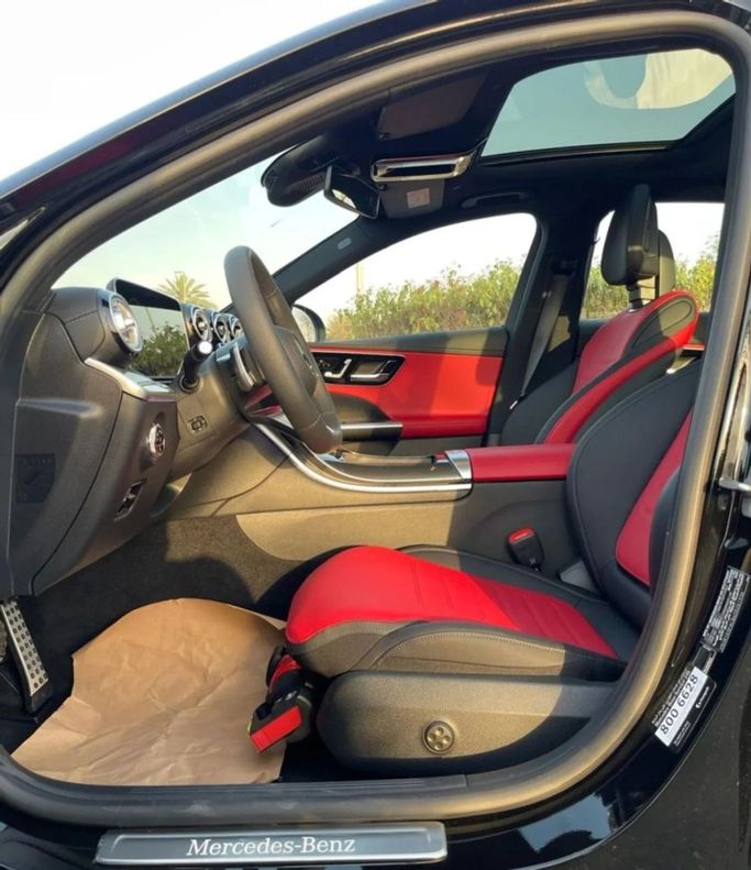 New Mercedes-Benz C-Class 200 V (W206), 1.5 l, 2025 in Dubai by Auto Gallery DXB, Black color. GCC Specs | AUTO.AE