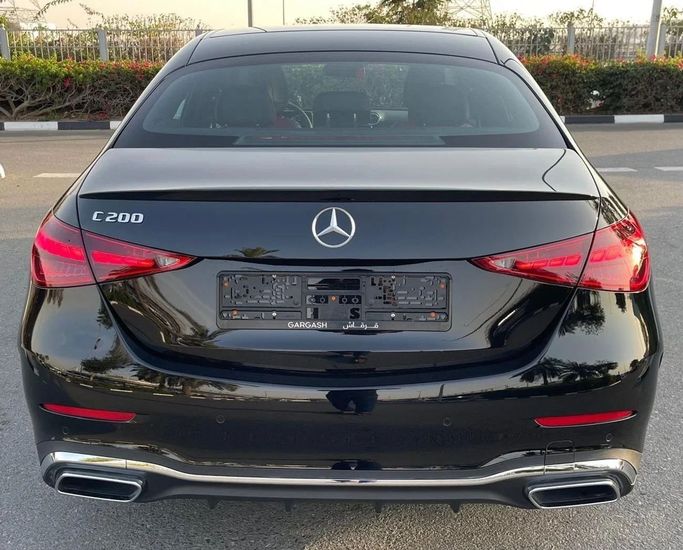 New Mercedes-Benz C-Class 200 V (W206), 1.5 l, 2025 in Dubai by Auto Gallery DXB, Black color. GCC Specs | AUTO.AE