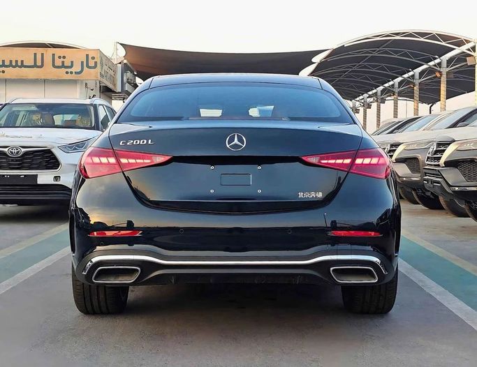 New Mercedes-Benz C-Class 200 L V (W206), 1.5 l, 2025 in Dubai by SK Motors, Black color. GCC Specs | AUTO.AE
