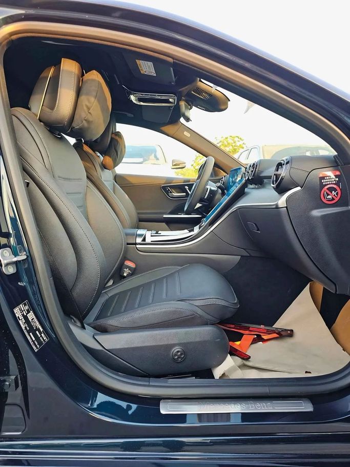 New Mercedes-Benz C-Class 200 L V (W206), 1.5 l, 2025 in Dubai by SK Motors, Black color. GCC Specs | AUTO.AE