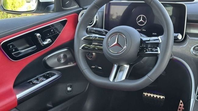 New Mercedes-Benz C-Class 200 V (W206), 1.5 l, 2025 in Dubai by Falcons GT Motors FZCO, White color. GCC Specs | AUTO.AE