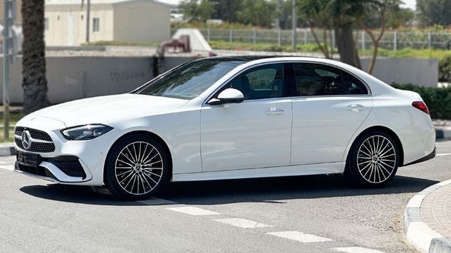 Новый Mercedes-Benz C-Class 200 V (W206), 1.5 л, 2025 в Дубае от Falcons GT Motors FZCO Белый цвет. GCC | AUTO.AE