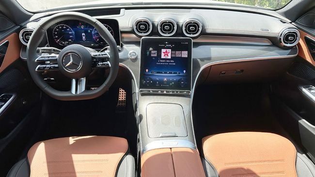 Новый Mercedes-Benz C-Class 200 V (W206), 1.5 л, 2025 в Дубае от Falcons GT Motors FZCO Белый цвет. GCC | AUTO.AE