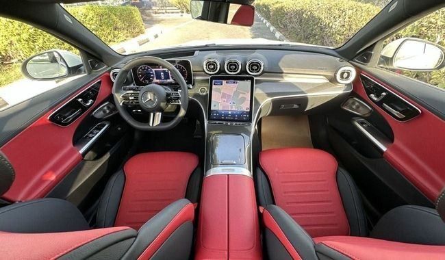 New Mercedes-Benz C-Class 200 V (W206), 1.5 l, 2025 in Dubai by Falcons GT Motors FZCO, White color. GCC Specs | AUTO.AE