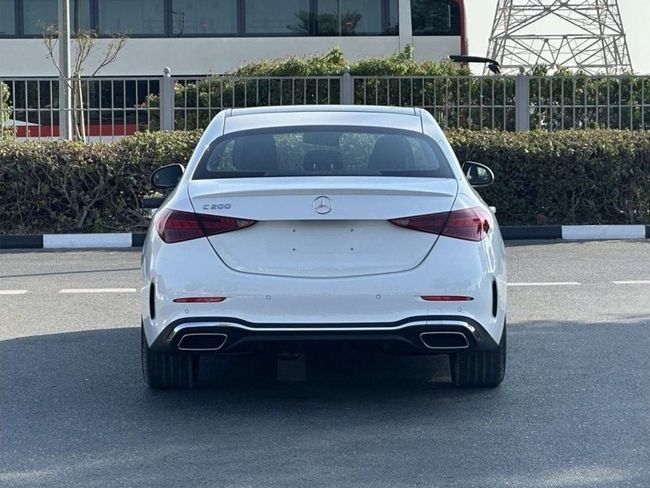 New Mercedes-Benz C-Class 200 V (W206), 1.5 l, 2025 in Dubai by Falcons GT Motors FZCO, White color. GCC Specs | AUTO.AE