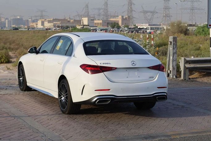 Новый Mercedes-Benz C-Class 200 L V (W206), 1.5 л, 2025 в Дубае от Top Euro Cars Белый цвет.  | AUTO.AE